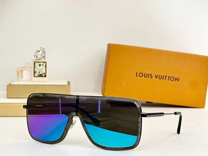 Louis Vuitton Z2674U LV Super Vision Metal Mask Sunglasses ✨