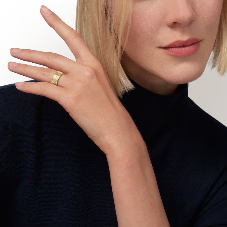 Cartier 18K Gold Plated  LOVE  Ring yellow-rose-silver ✨