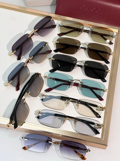 Gucci GG1221S Rimless  Unisex Sunglasses ✨