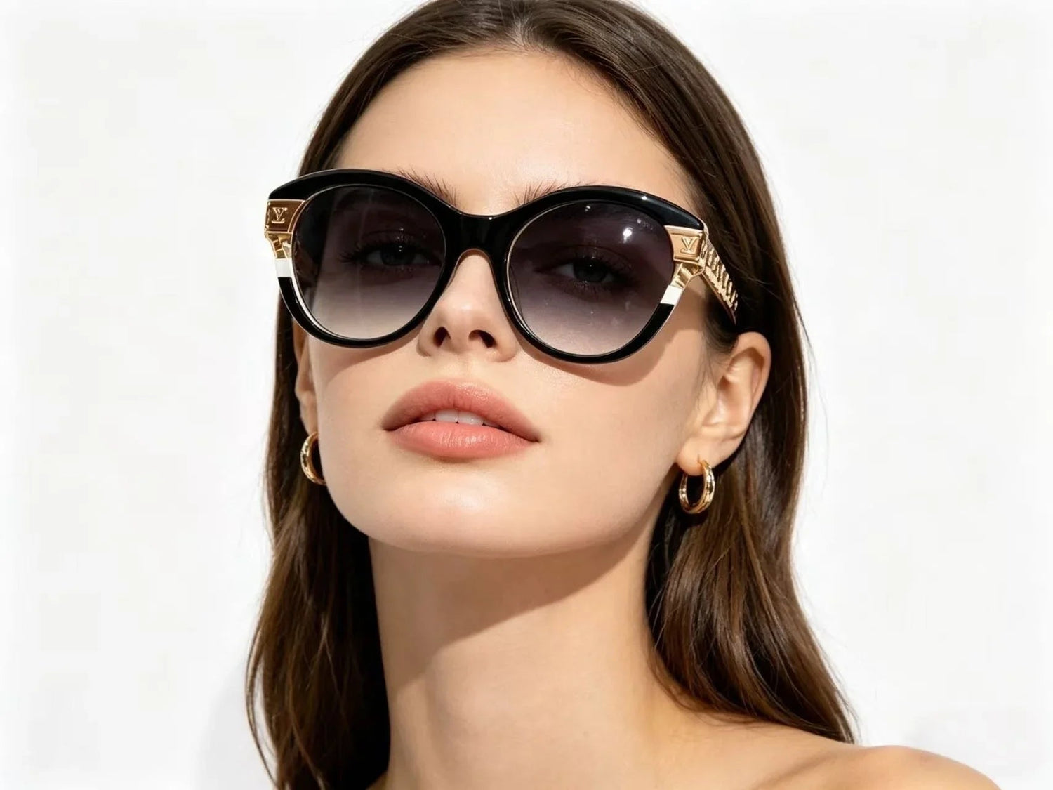 Louis Vuitton Z1857W LV Petit Soupçon Cat Eye Sunglasses  ✨