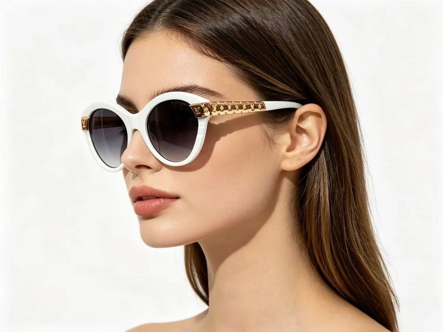 Louis Vuitton Z1857W LV Petit Soupçon Cat Eye Sunglasses  ✨