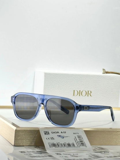 DIOR CD Icon A1F Transparent Beige Pilot  Sunglasses ✨
