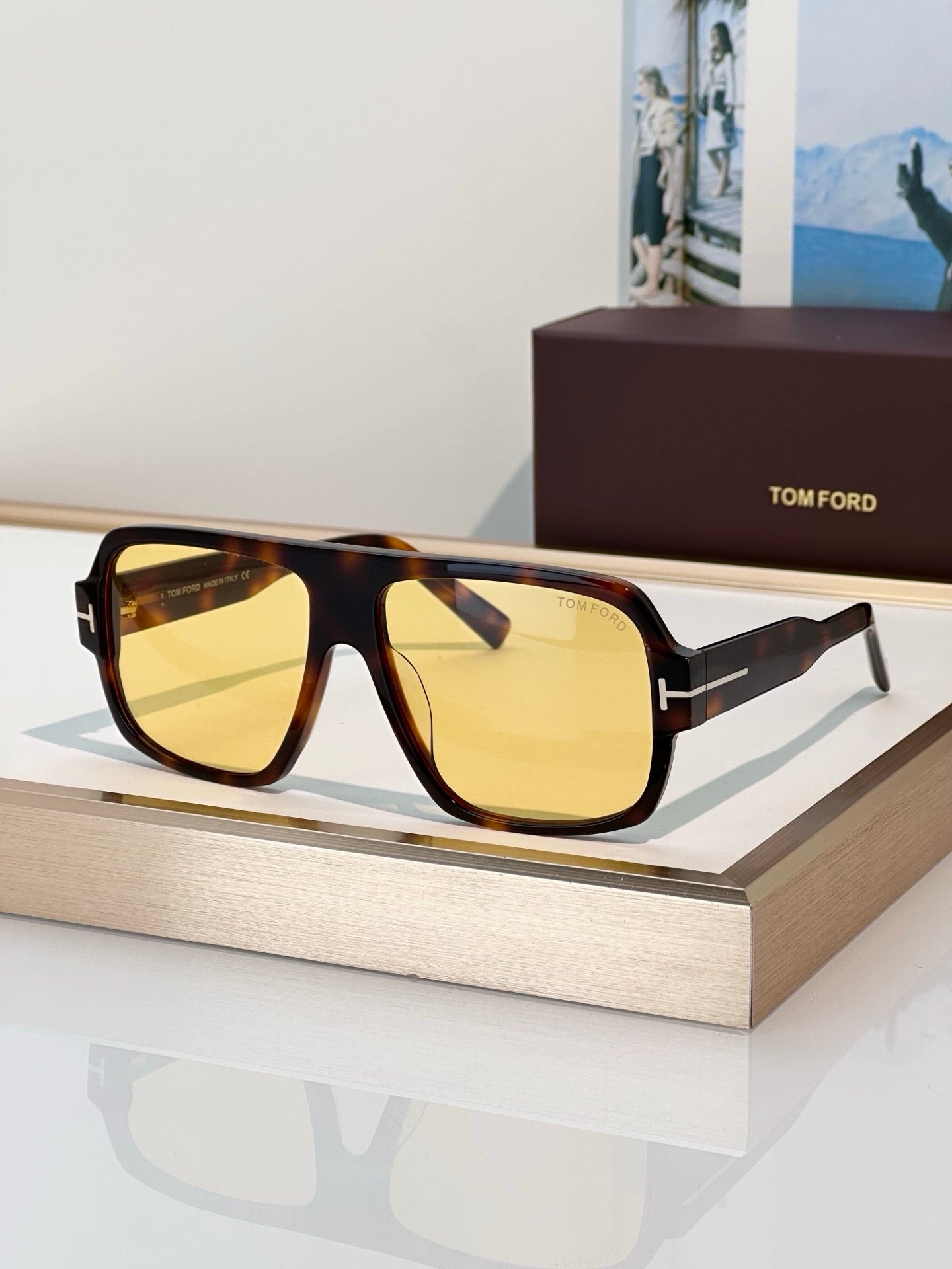 TOM FORD Camden TF933 01A Celebs Sunglasses 🔱