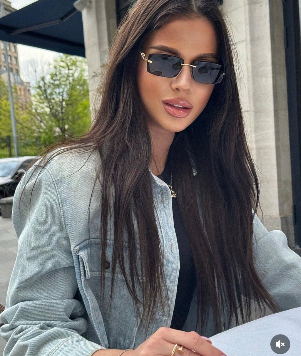 Gucci GG1221S Rimless  Unisex Sunglasses ✨