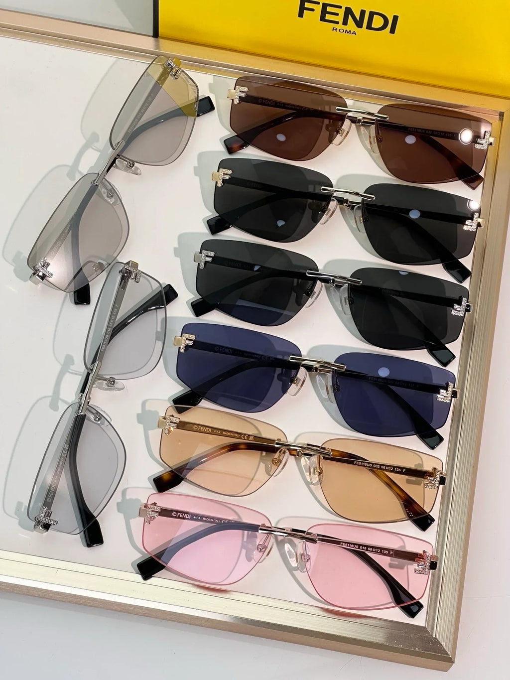 FENDI Fendi First Crystal FE5116US 028 Sunglasses&Eyewear ✨