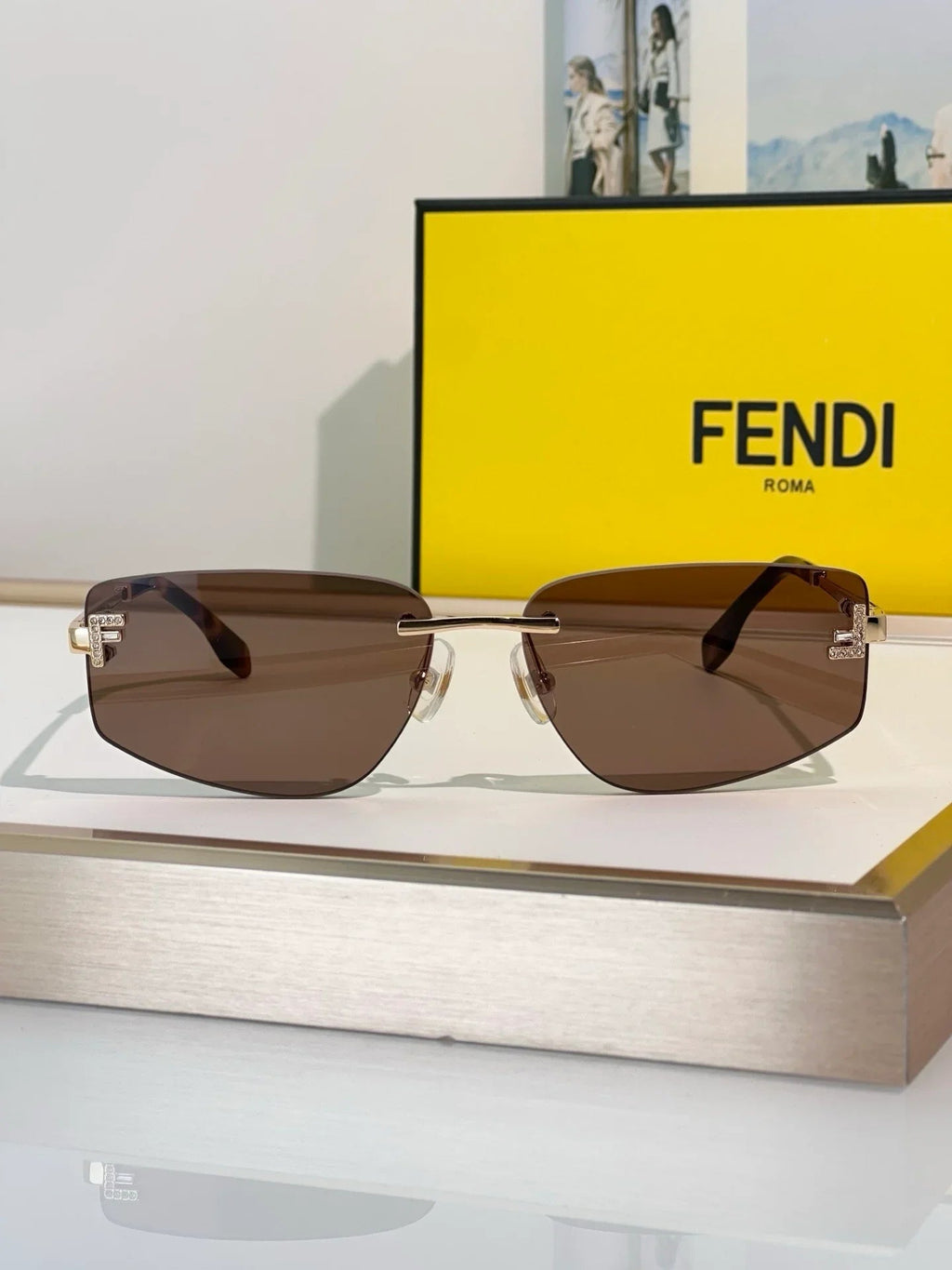 FENDI Fendi First Crystal FE5116US 028 Sunglasses&Eyewear ✨