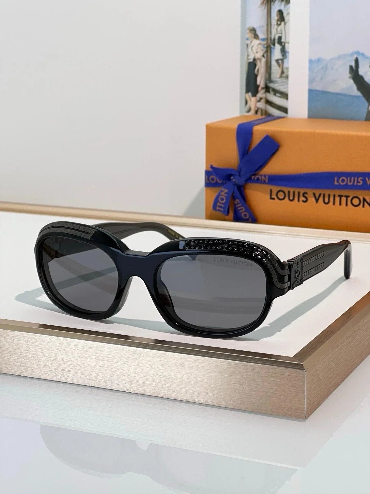 Louis Vuitton Z2721U 1.0 Millionaires Oval Sunglasses✨