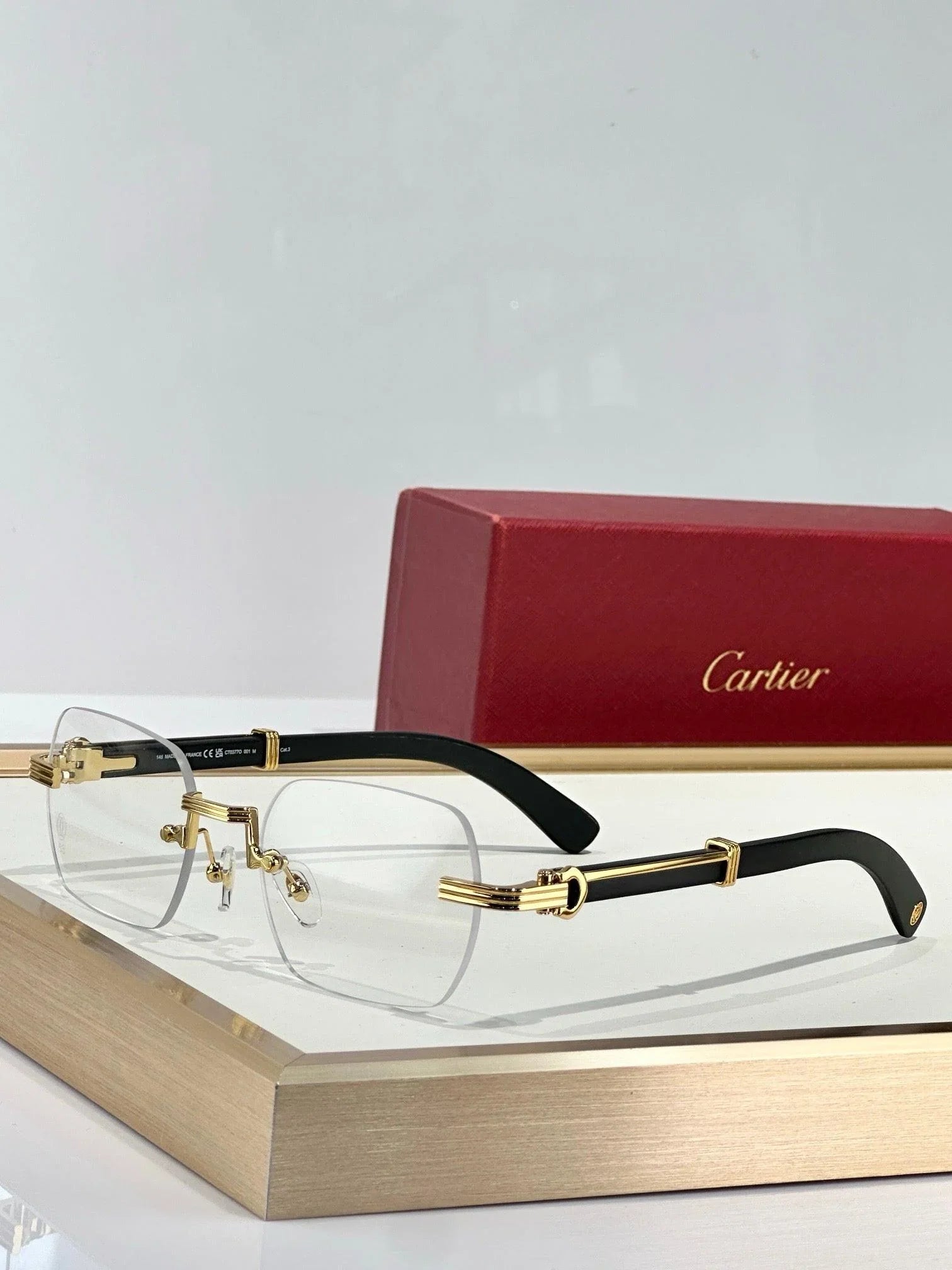 Cartier CT0377O Unisex Sunglasses 🐆 NEW