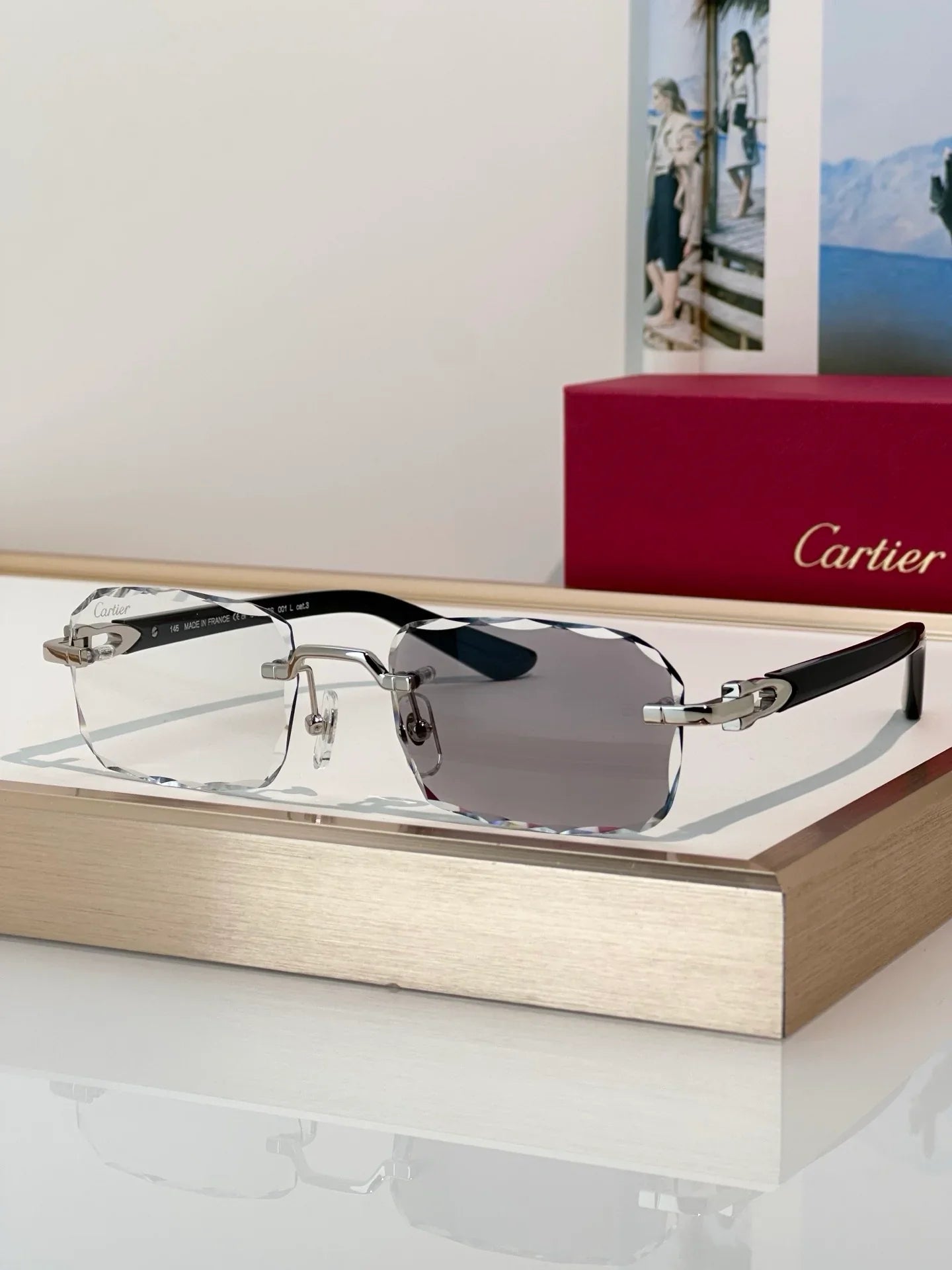 Cartier PREMIÈRE DE CARTIER CT0622S 004 Sunglasses&amp;Photochromic Glasses 🐆