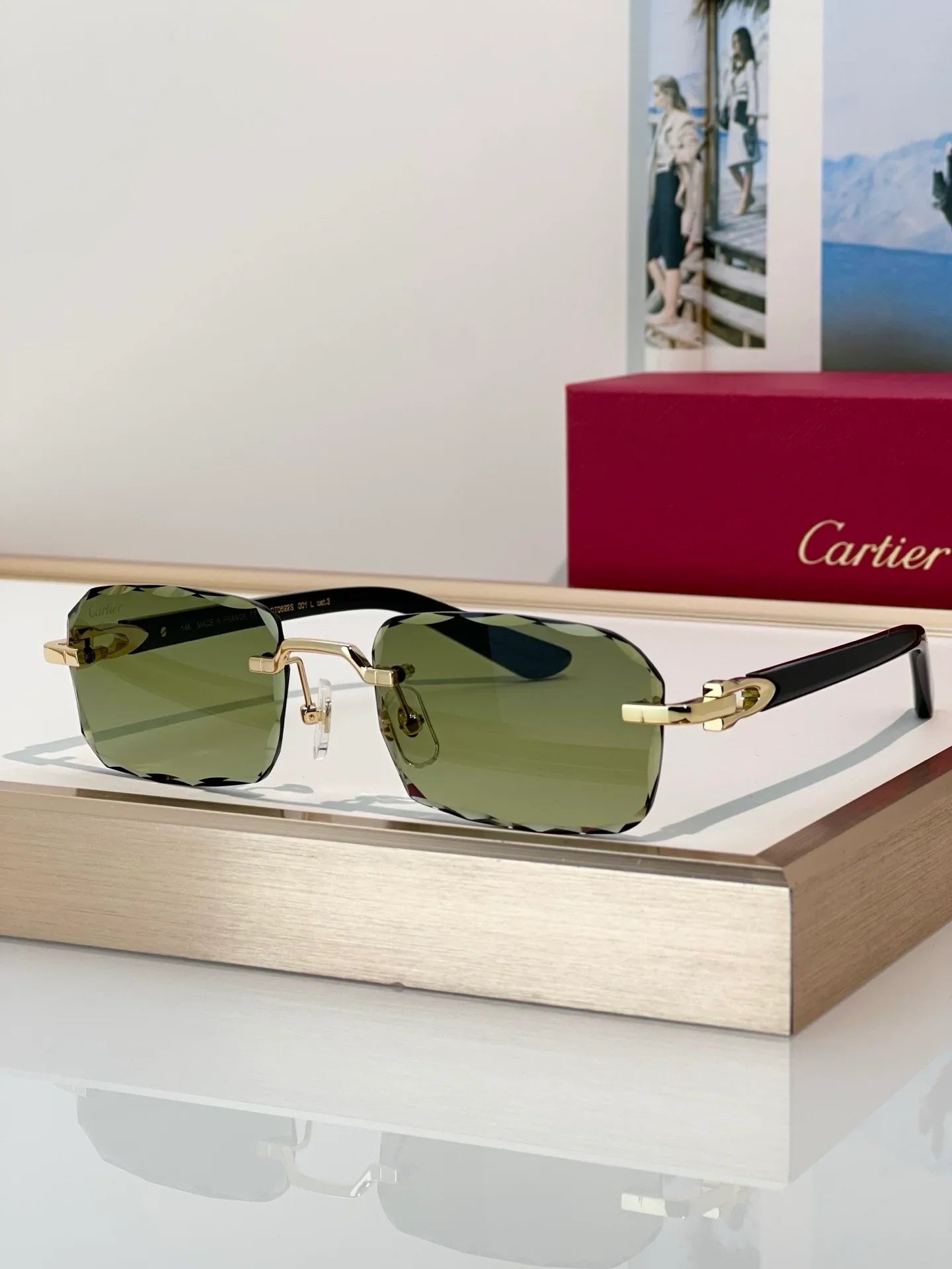 Cartier PREMIÈRE DE CARTIER CT0622S 004 Sunglasses&Photochromic Glasses 🐆