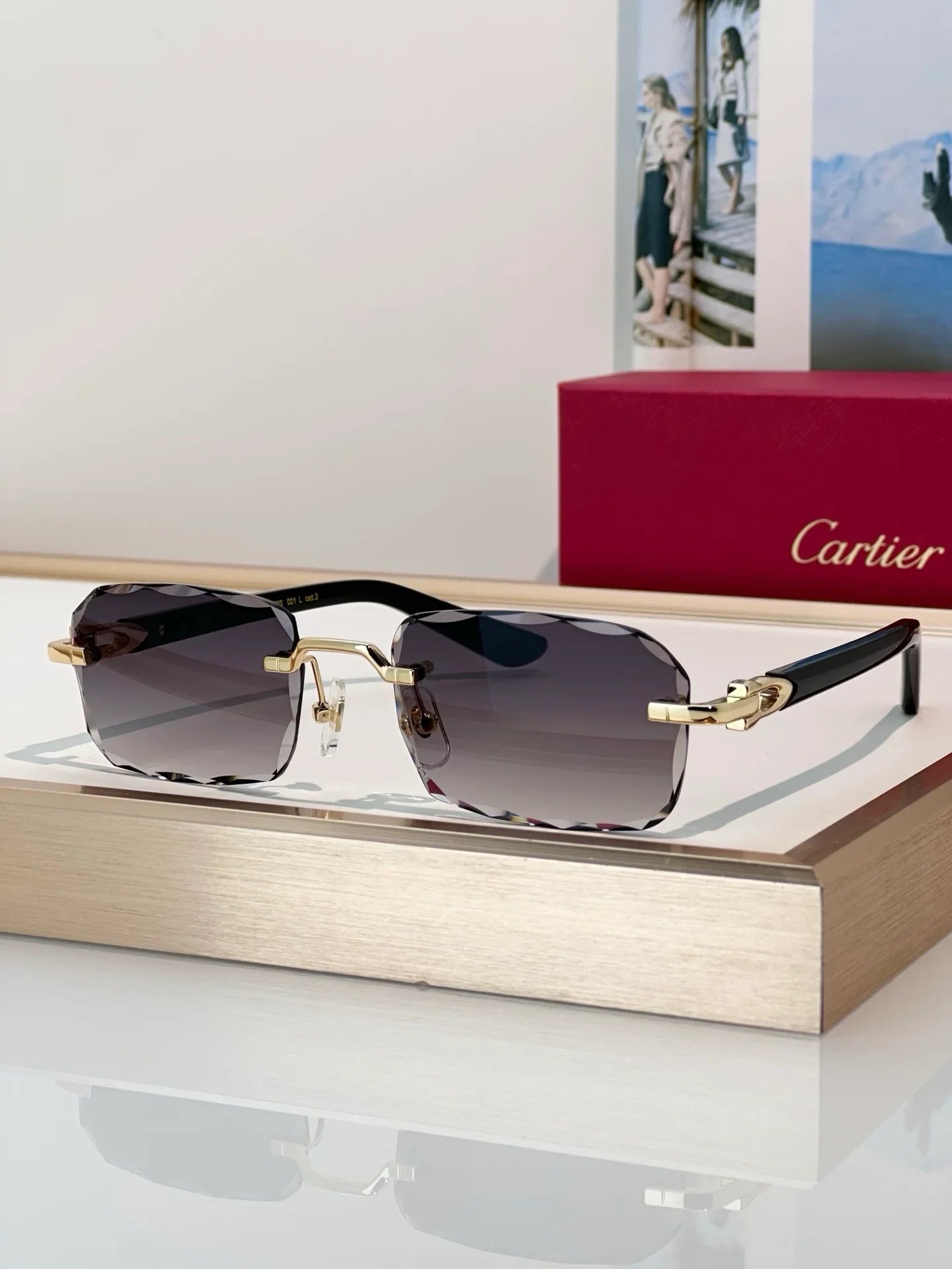 Cartier PREMIÈRE DE CARTIER CT0622S 004 Sunglasses&amp;Photochromic Glasses 🐆