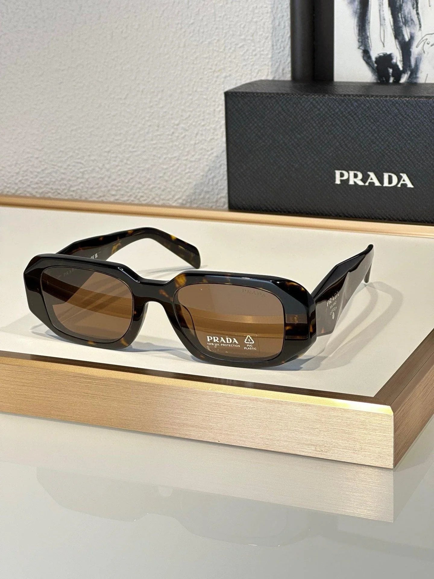 Prada 0PR 17WS 1AB5S0 49-20-145  2024 Women's Sunglasses 🟥