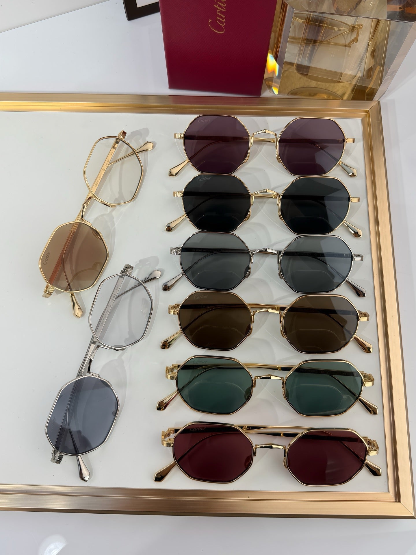 Cartier PREMIÈRE DE CARTIER CT0627S Sunglasses&amp;Photochromic Glasses 🐆