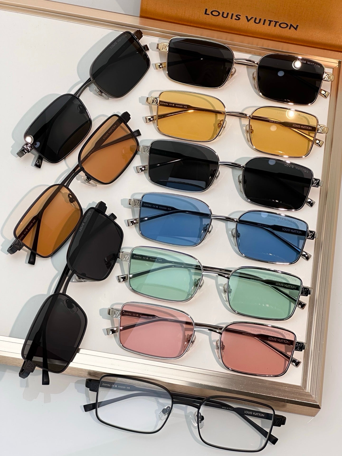 Louis Vuitton Z2911U LV Pure Low Square Sunglasses  ✨