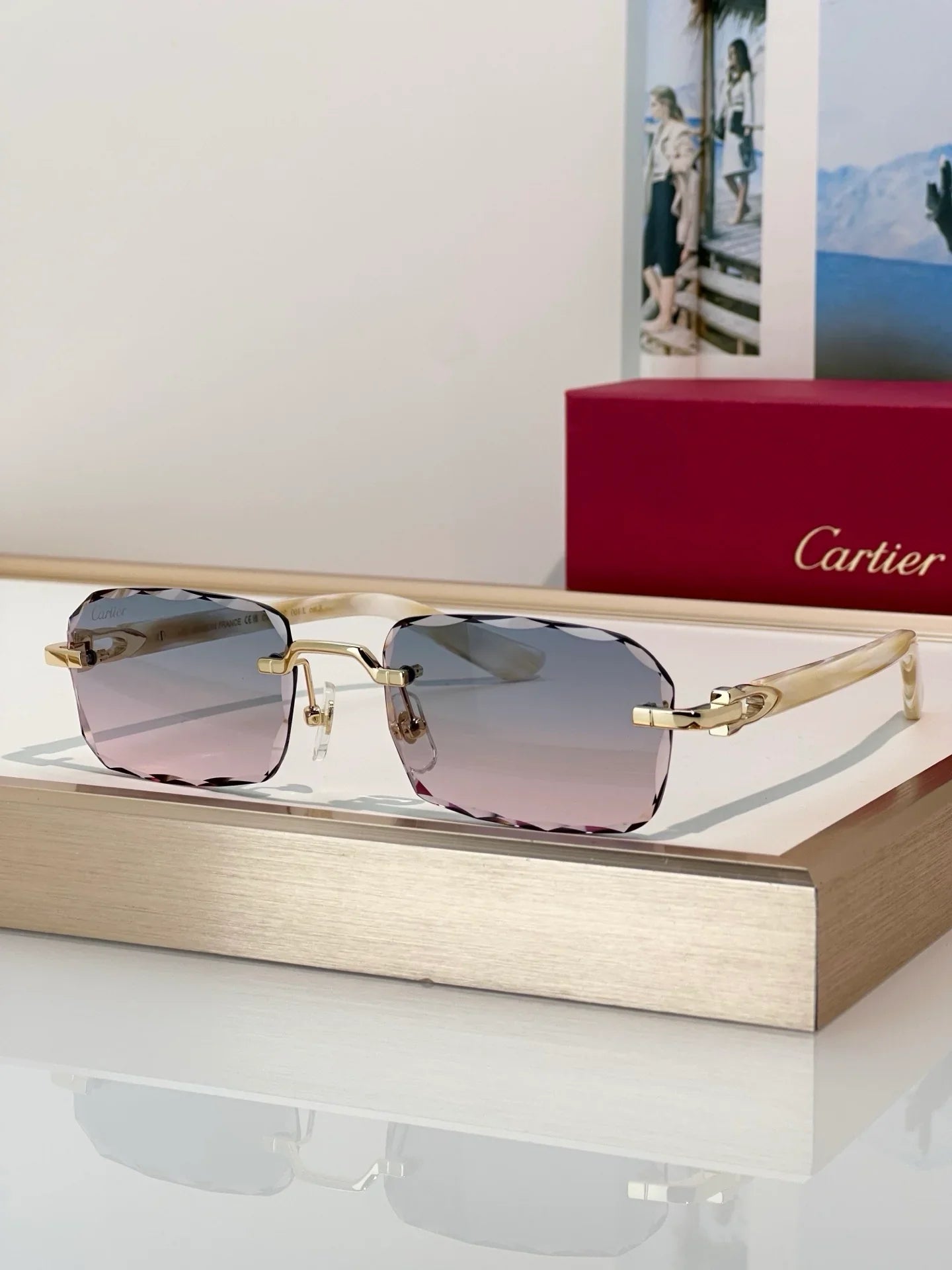 Cartier PREMIÈRE DE CARTIER CT0622S 004 Sunglasses&amp;Photochromic Glasses 🐆