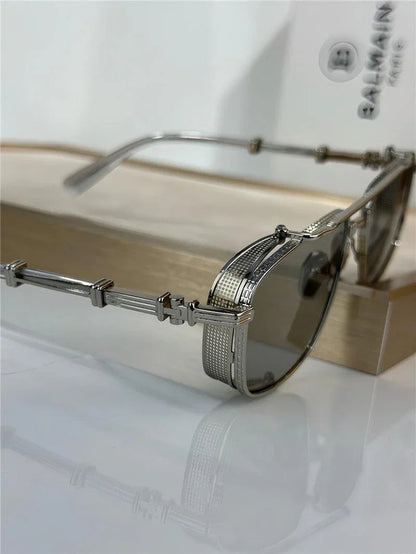BALMAIN Balmain Brigade-V BPS-142D Unisex Sunglasses✨