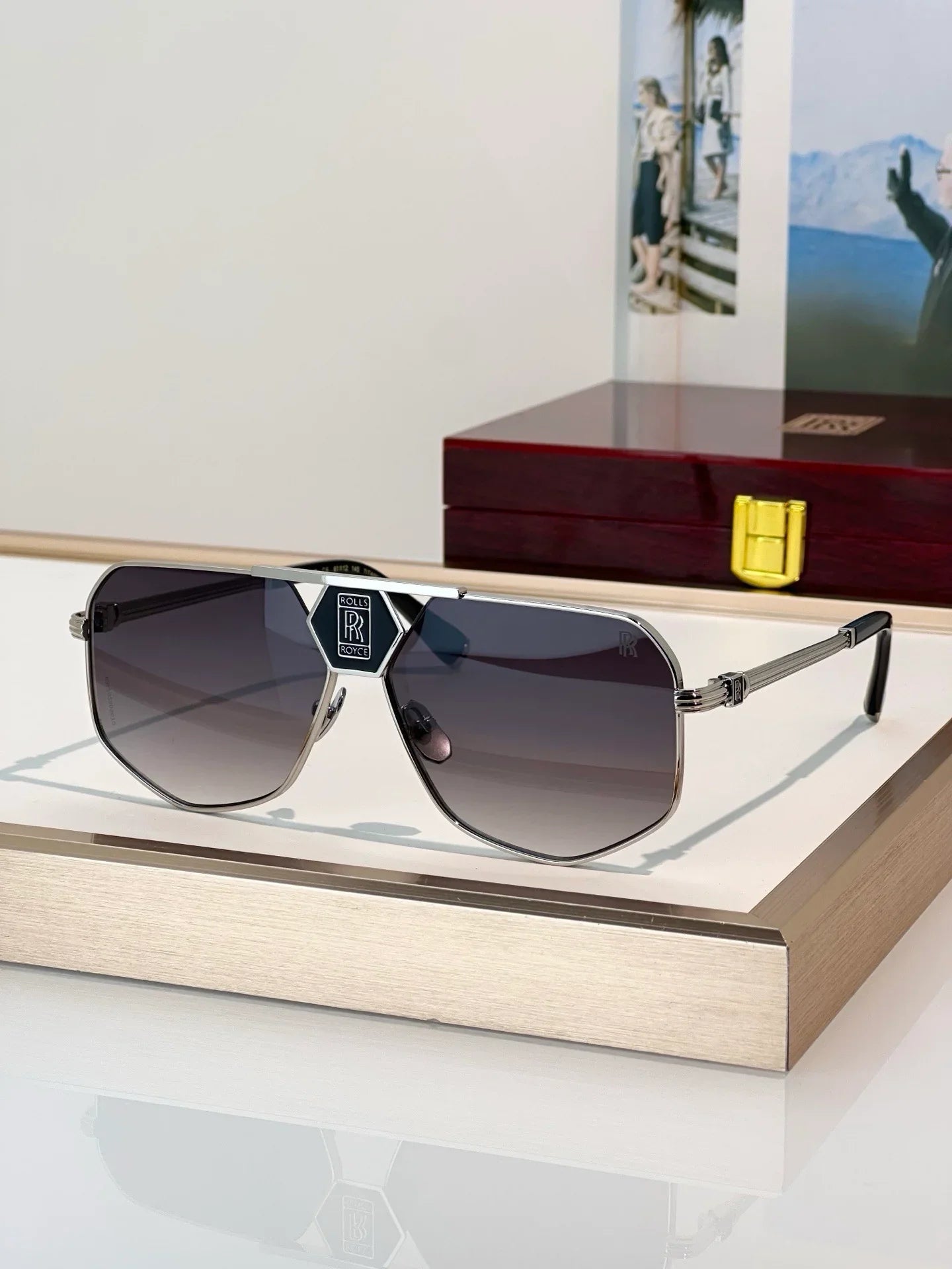 Rolls Royce SS1243 18K plated Rose-Silver-Gold Eyewear  👑