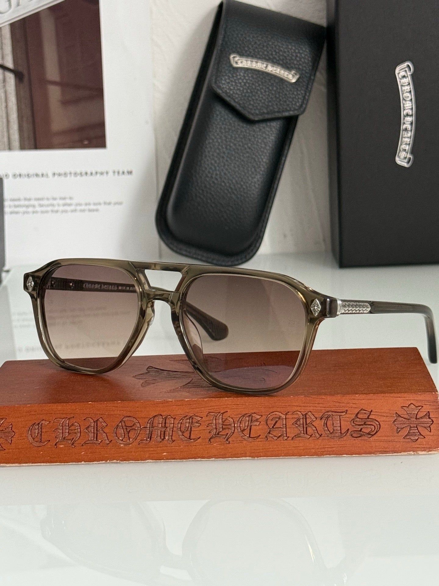 Chrome Hearts ZIPHER Sunglasses⚜️