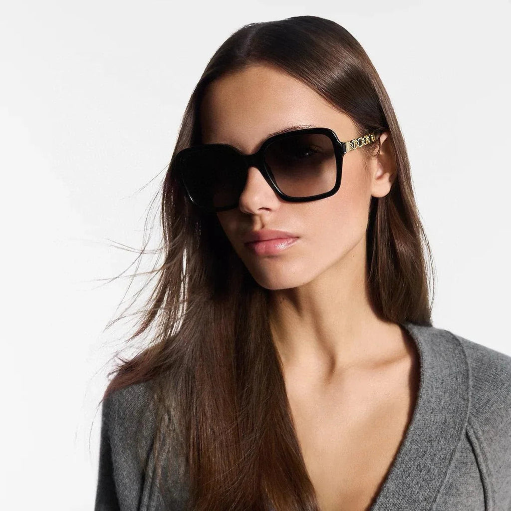 Louis Vuitton MZ2648W My LV Chain Braided Maxi Square Sunglasses✨