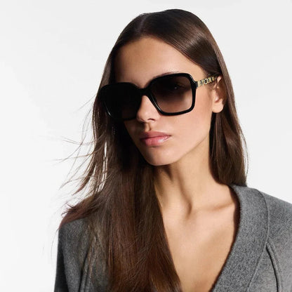 Louis Vuitton MZ2648W My LV Chain Braided Maxi Square Sunglasses✨