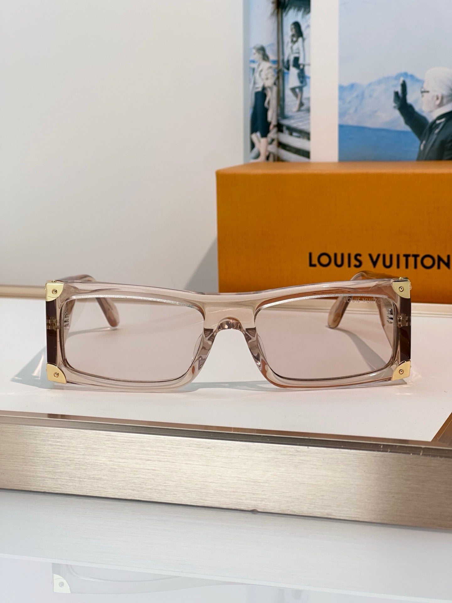 Louis Vuitton Z3191U LV Heritage Low Square Sunglasses ✨