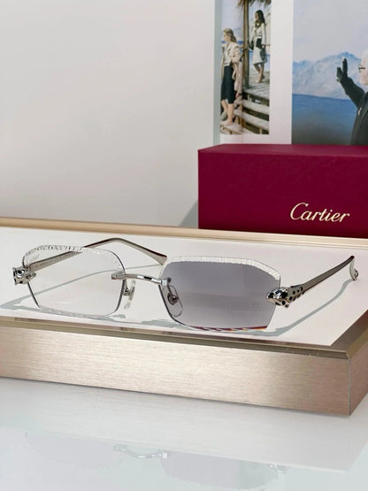 Cartier CLASSIC C DE CARTIER MOTIF Panthere CT0815 Sunglasses 🐆