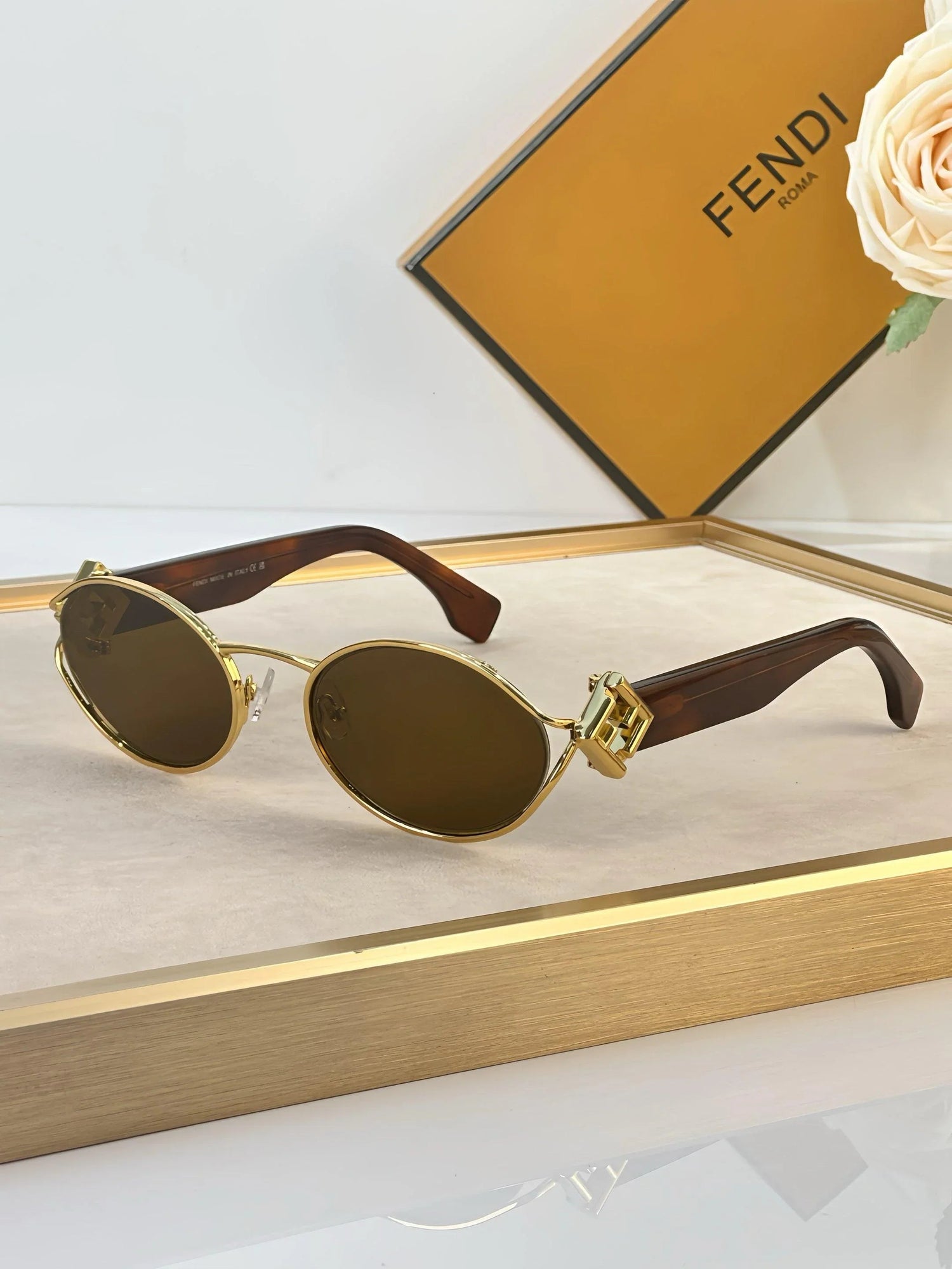 FENDI FF Logo 40218 Women&