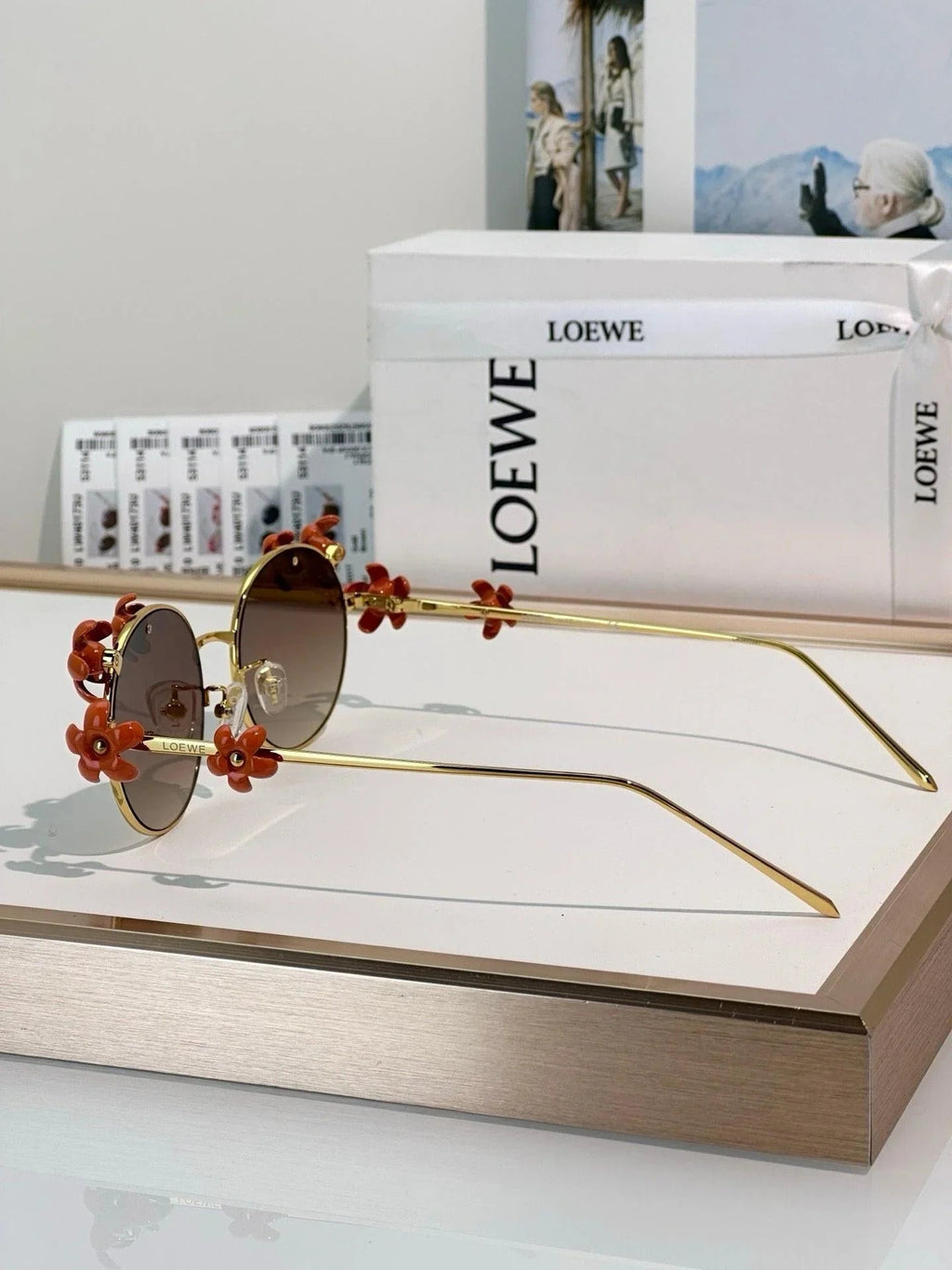 '- LOEWE LW 40173 U 30E Oval Sunglasses ✨