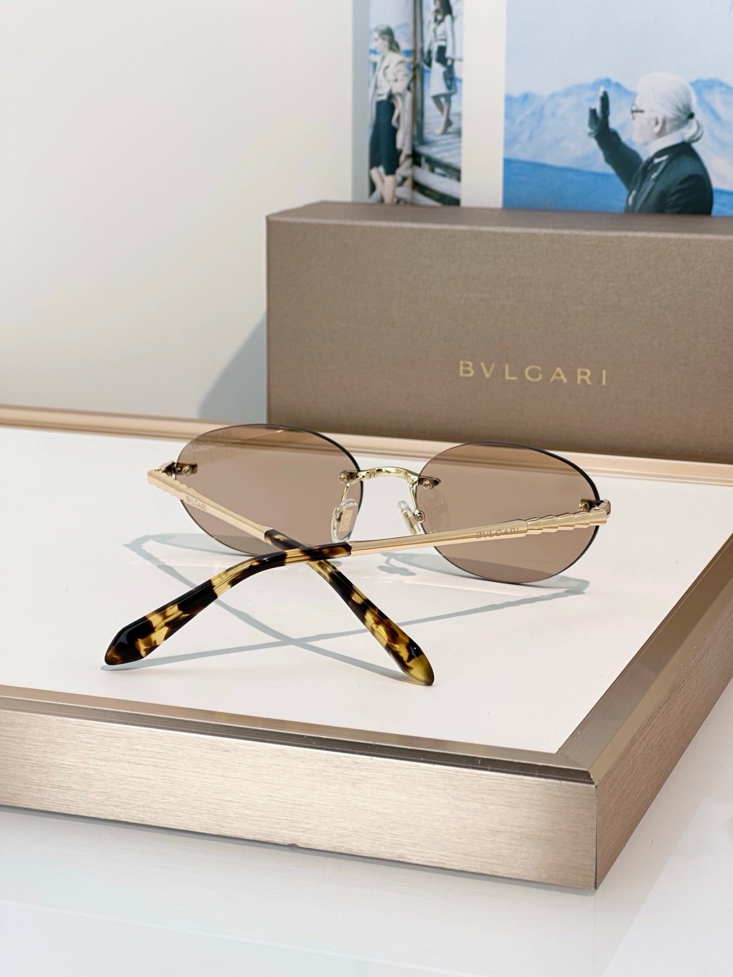 BVLGARI Serpenti Viper BV50070U 028 Blue Control Sunglasses ✨