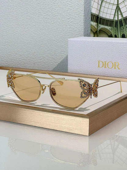 DIOR DiorFantastica B1U Butterfly Sunglasses with Swarovski® Crystals 💎