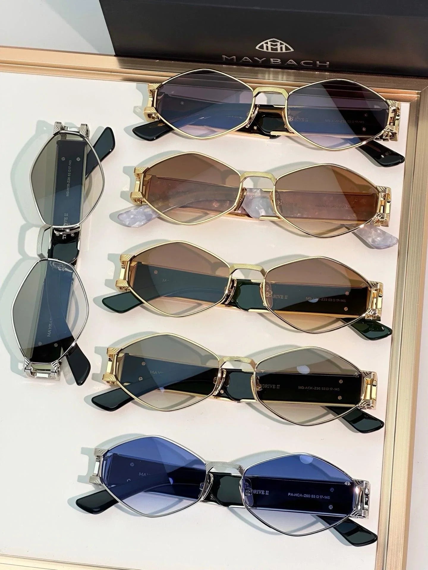 MAYBACH THE DRIVE II  Zeiss Lenses Sunglasses 👑