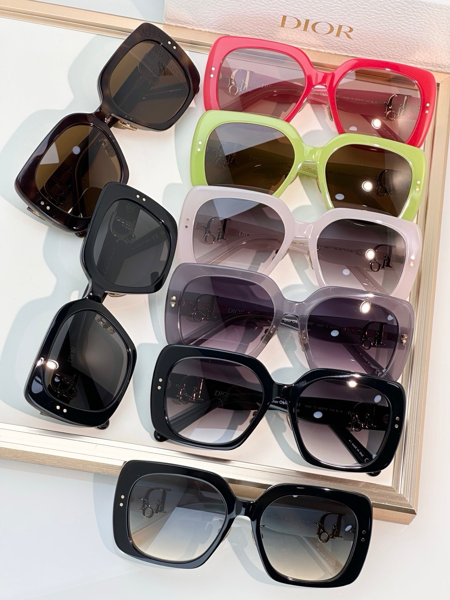 DIOR Dior Oblique S1F Shiny  Square Sunglasses✨