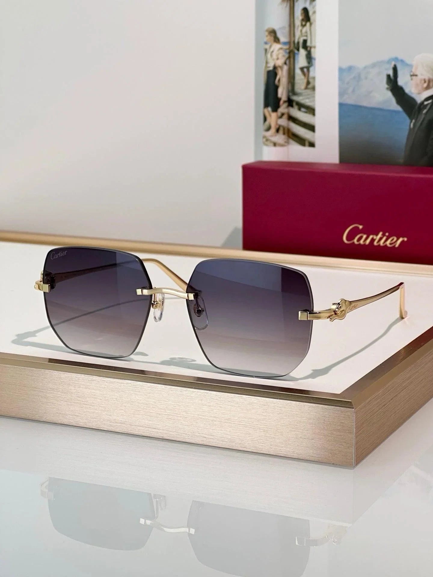 Cartier Panthere CT0549S 001 Sunglasses 🐆
