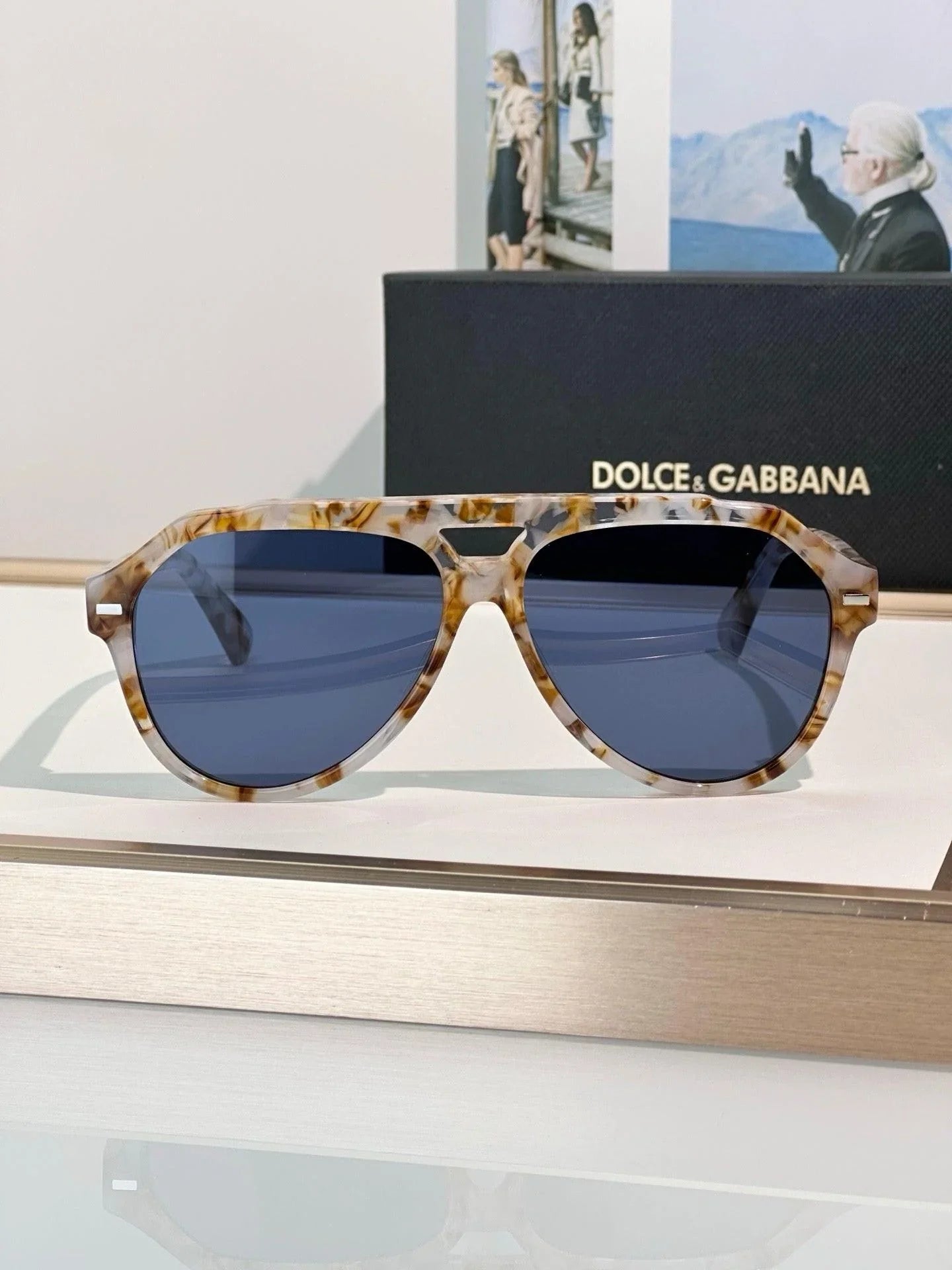 DOLCE & GABBANA DG 4452 - 502/71 unisex Sunglasses ✨