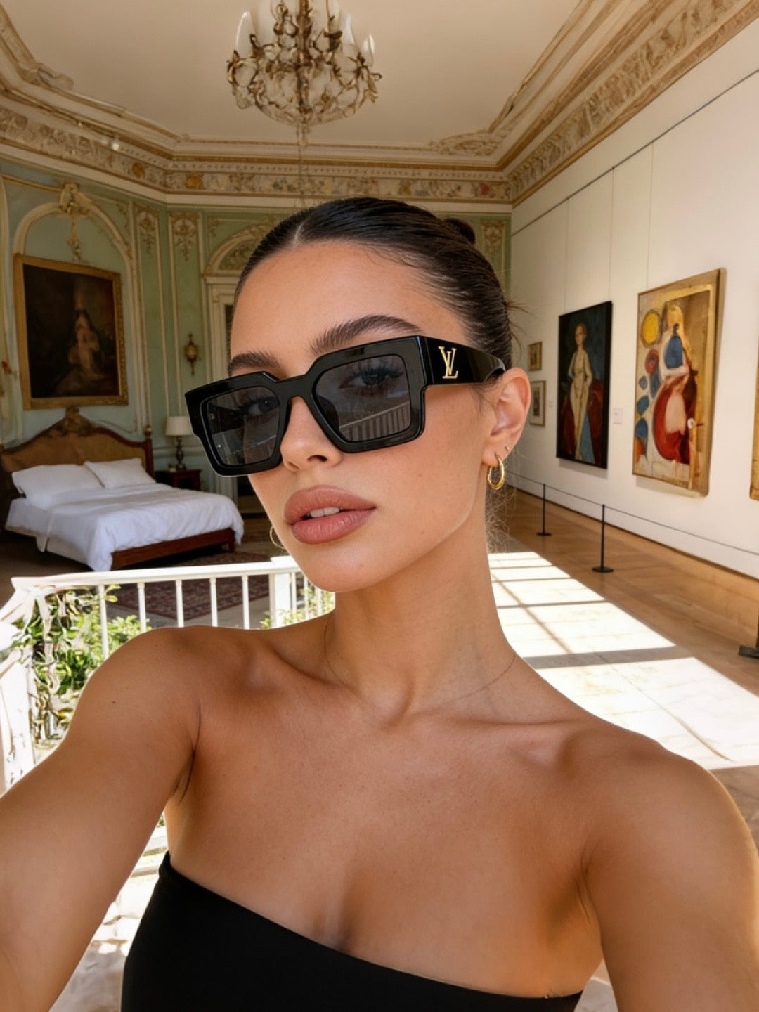 Louis Vuitton Z1579W LV Clash Square Sunglasses ✨
