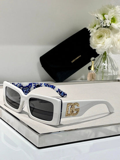 Dolce &amp; Gabbana DG 4447 Crystal Sunglasses ✨