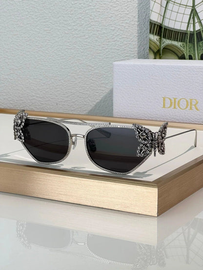 DIOR DiorFantastica B1U Butterfly Sunglasses with Swarovski® Crystals 💎