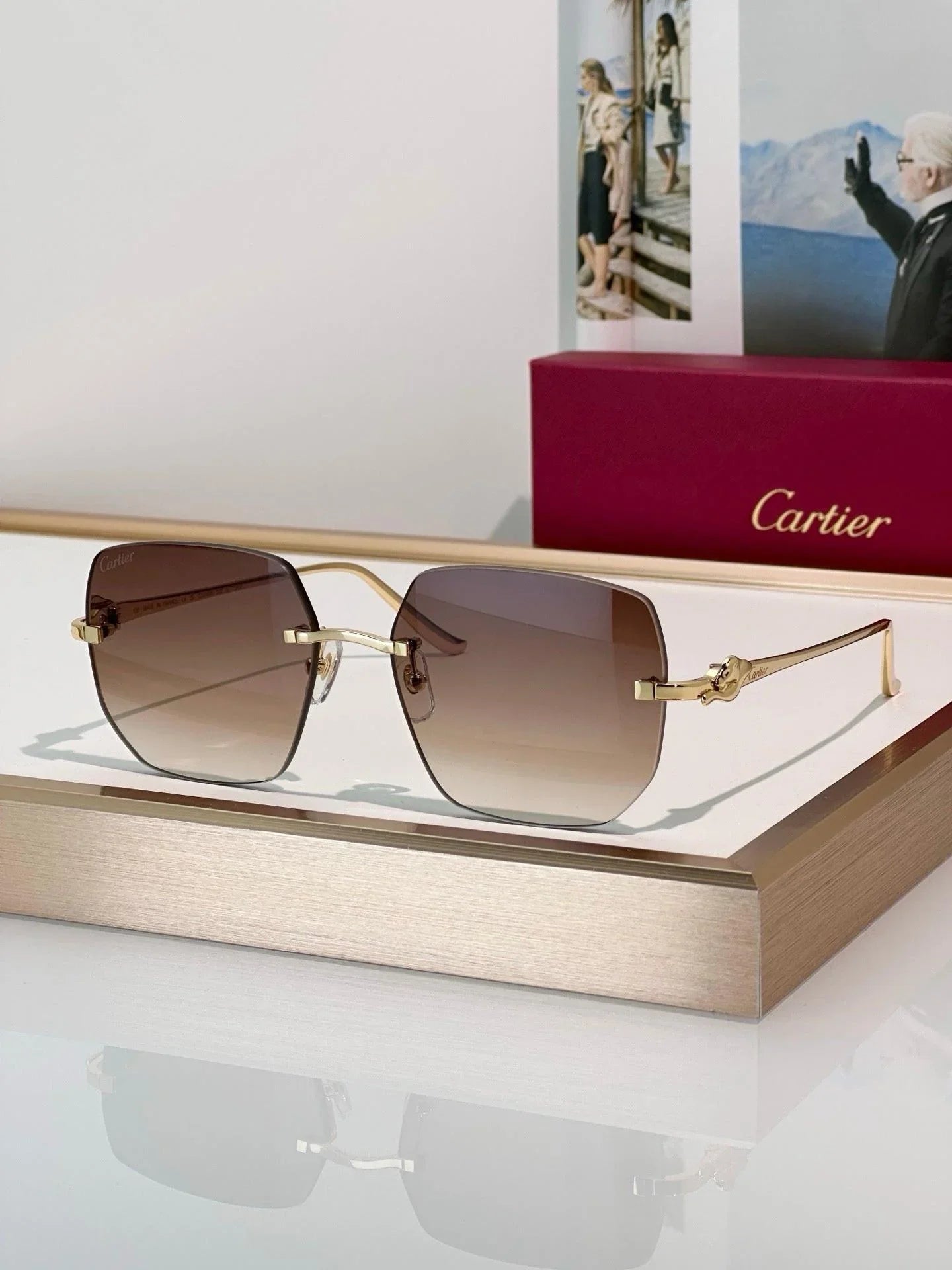 Cartier Panthere CT0549S 001 Sunglasses 🐆