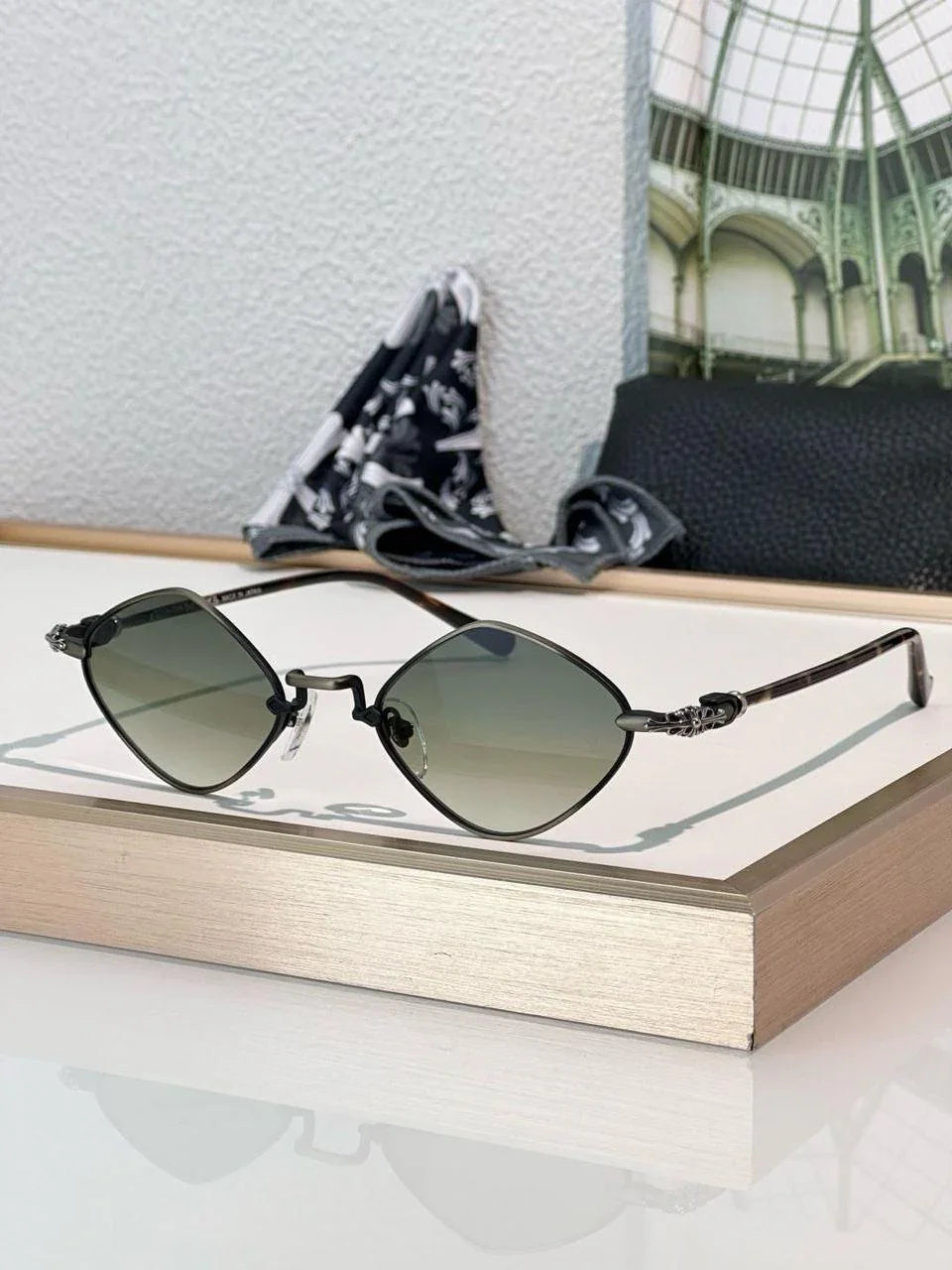 Chrome Hearts DIAMOND DOG Sunglasses⚜️