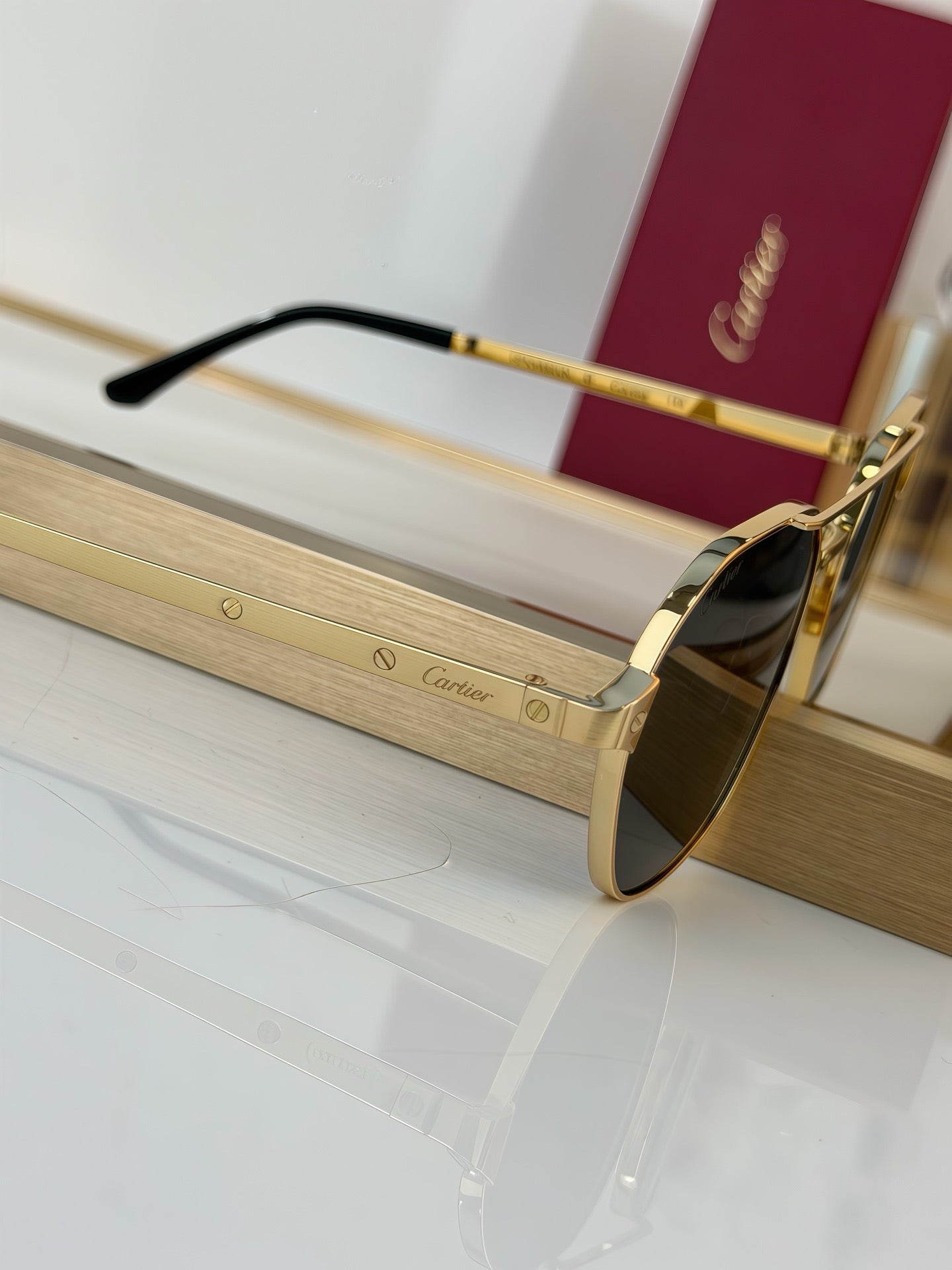Cartier PREMIÈRE DE CARTIER CT0571S 003 Sunglasses&amp;Photochromic Glasses 🐆