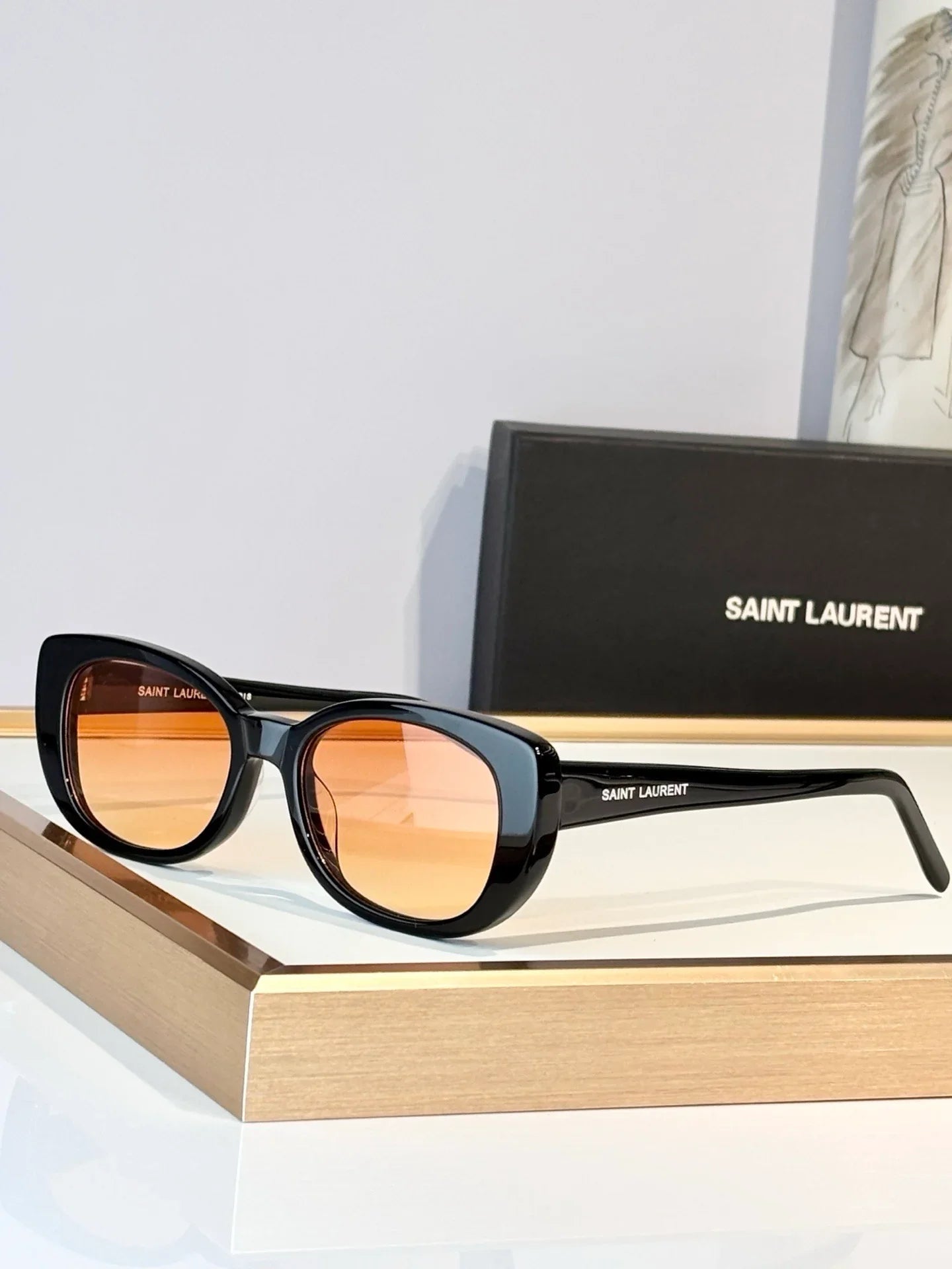 YSL Saint Laurent SL 316 Betty Oval Sunglasses ✨