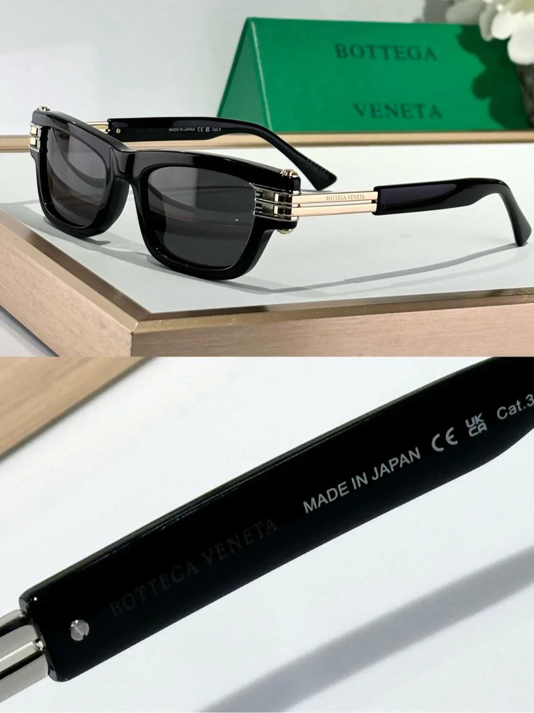 BOTTEGA VENETA Bottega Veneta BV1308 S Line Unapologetic Unisex Sunglasses💚