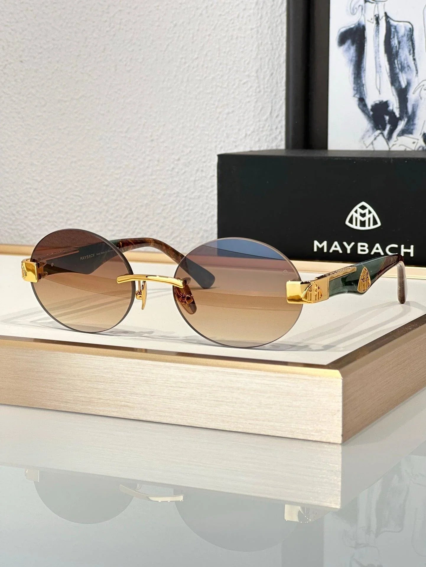 MAYBACH THE MAGIC II SUN Mirror Zeiss Lenses 👑
