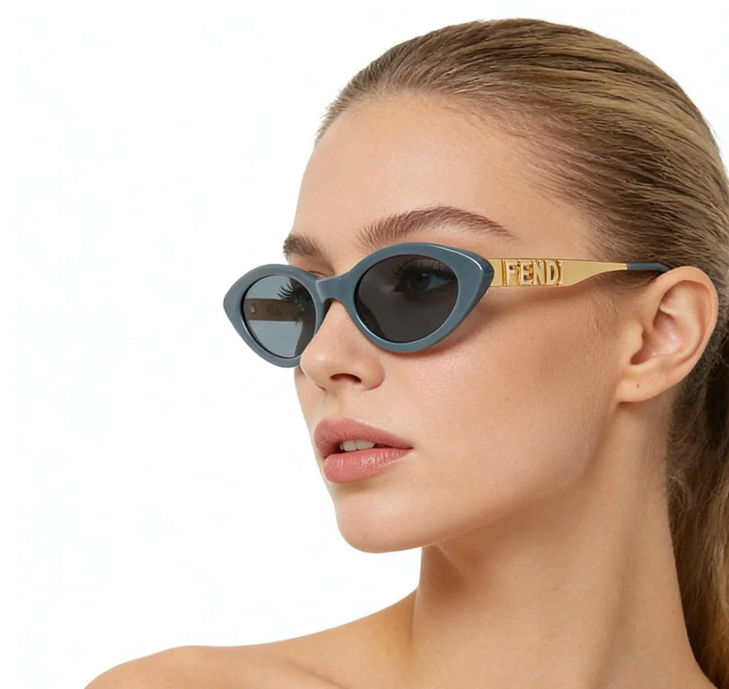 FENDI Fendigraphy Denim blue acetate Sunglasses✨