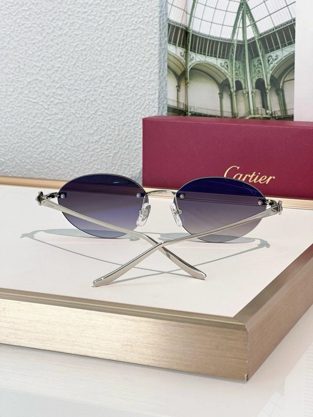 Cartier PREMIÈRE Panthère Classic 58MM Oval Photochromic Sunglasses 🐆