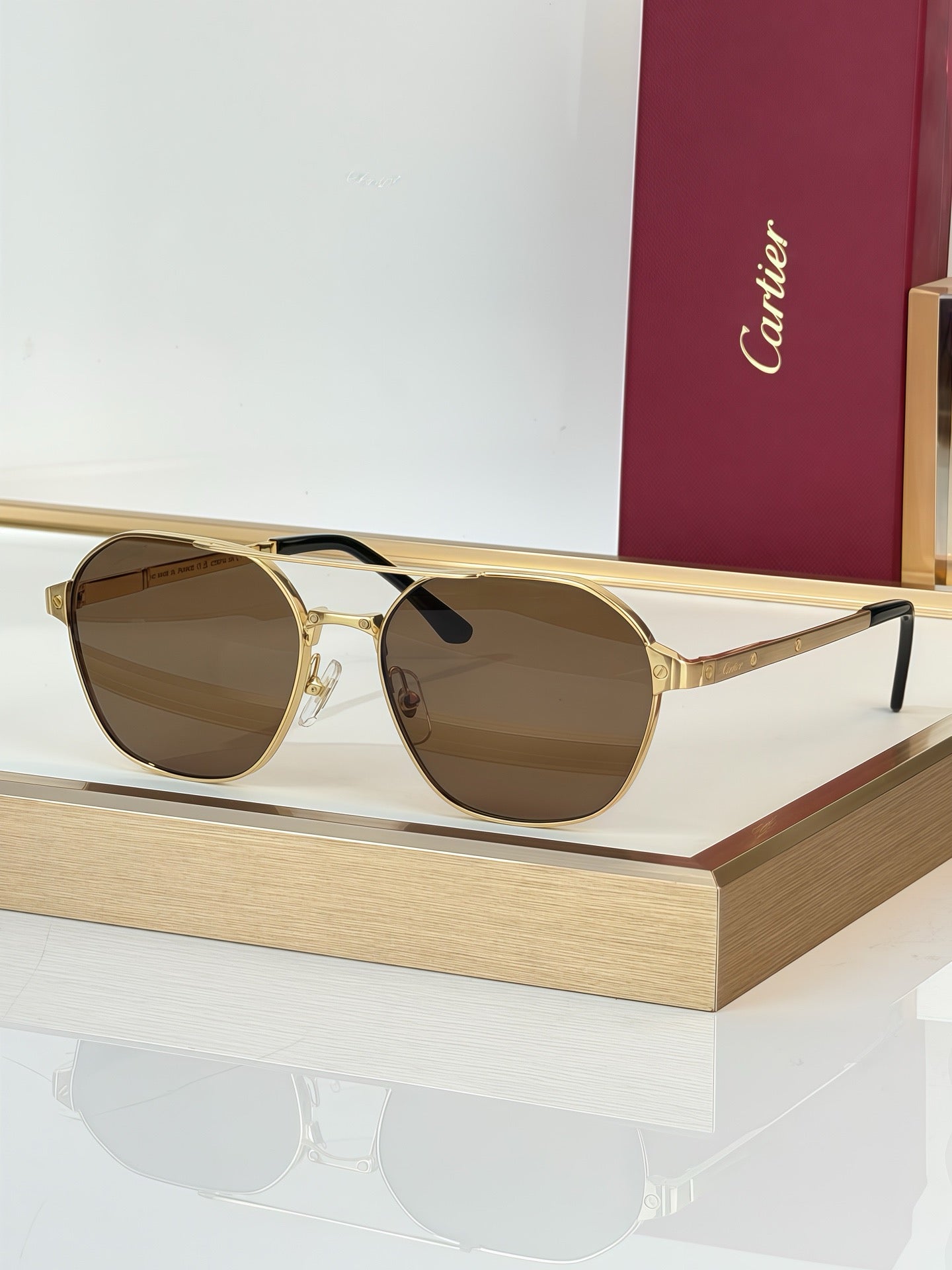 Cartier PREMIÈRE DE CARTIER CT0571S 003 Sunglasses&amp;Photochromic Glasses 🐆