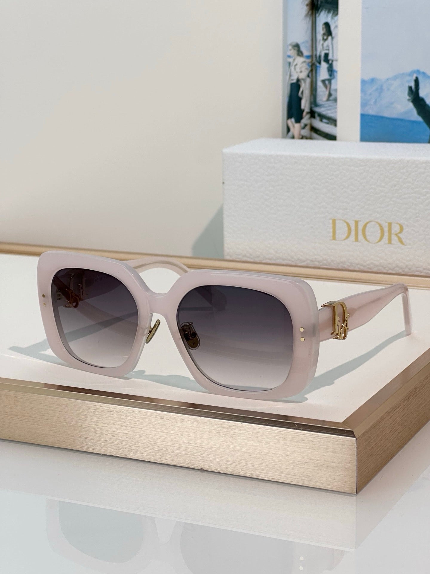 DIOR Dior Oblique S1F Shiny  Square Sunglasses✨