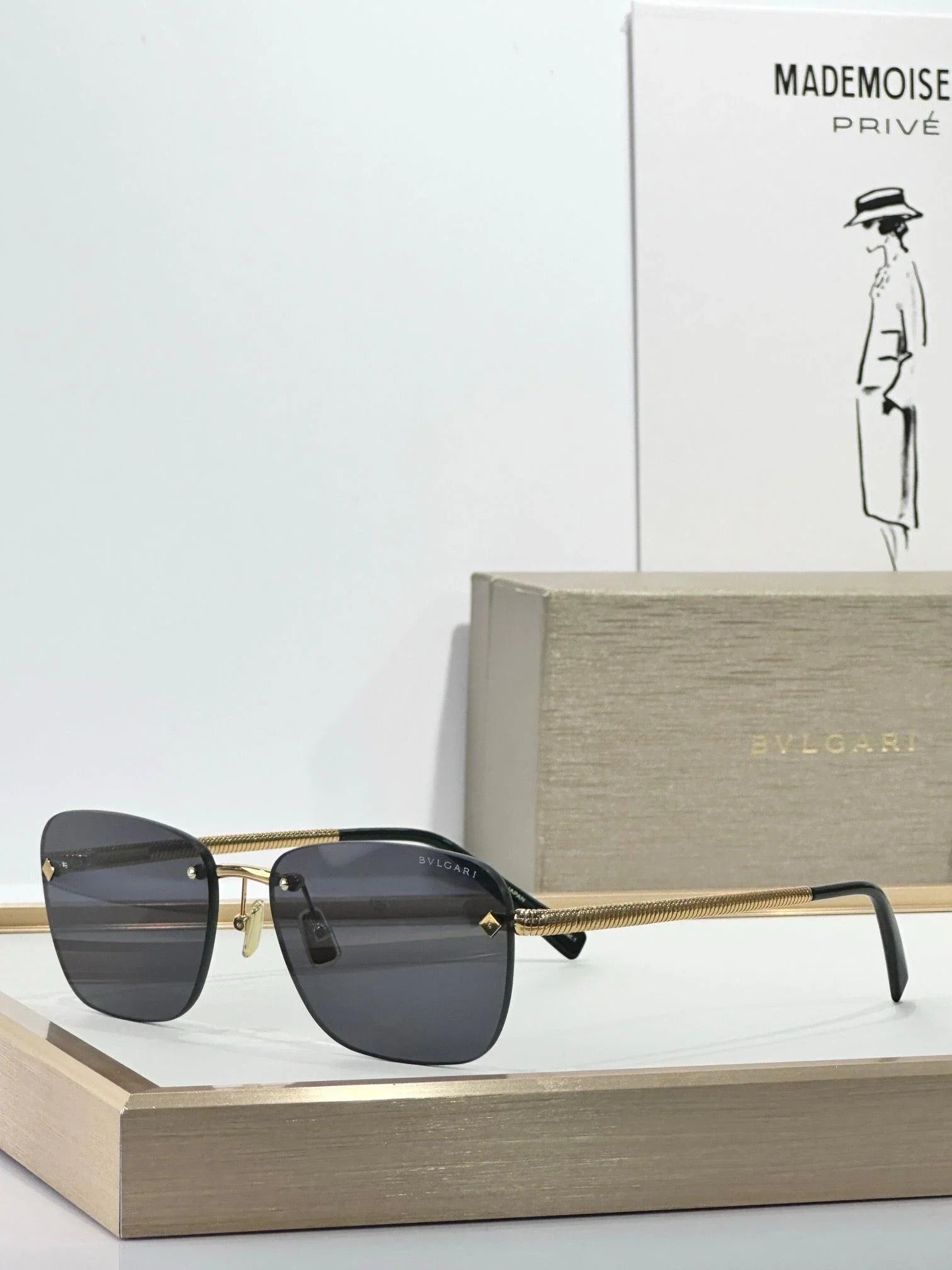 BVLGARI Bvlgari Tubogas BV 40057U  Sunglasses ✨