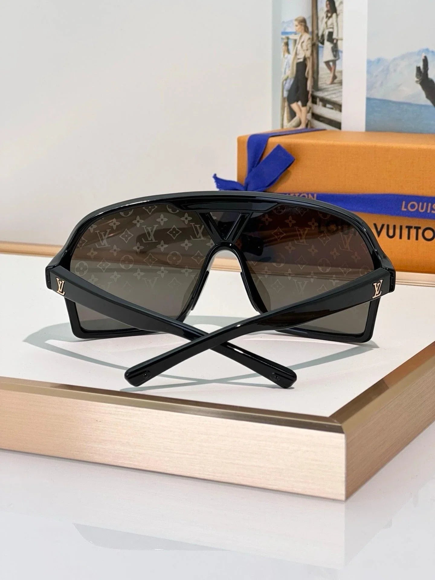 Louis Vuitton Z3103U LV Ski LV Tramontane Mask Sunglasses ✨
