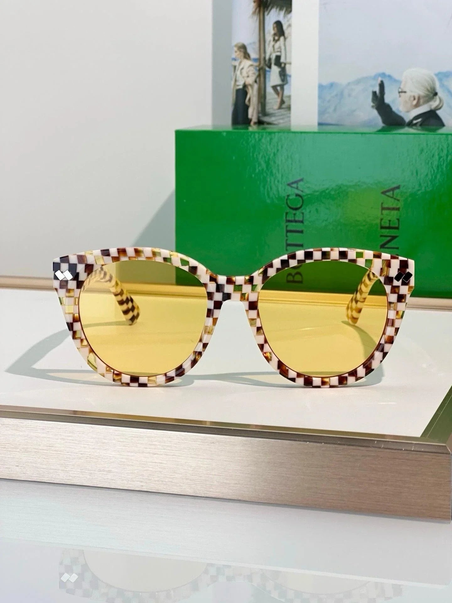 BOTTEGA VENETA BV1352SK 002 Sunglasses💚